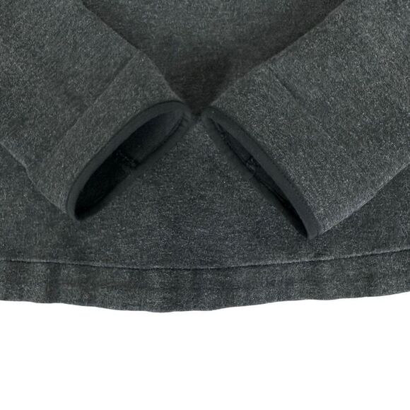 Lululemon Insculpt Zip Jacket Mock Neck Size 4 Heathered Black Ponte Knit - Picture 8 of 9